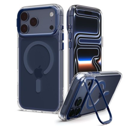 SPIGEN ULTRA HYBRID OPTIK S MAGSAFE IPHONE 17 PRO MAX / 18 PRO MAX CLEAR/DEEP BLUE