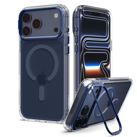 SPIGEN ULTRA HYBRID OPTIK S MAGSAFE IPHONE 17 PRO MAX / 18 PRO MAX CLEAR/DEEP BLUE