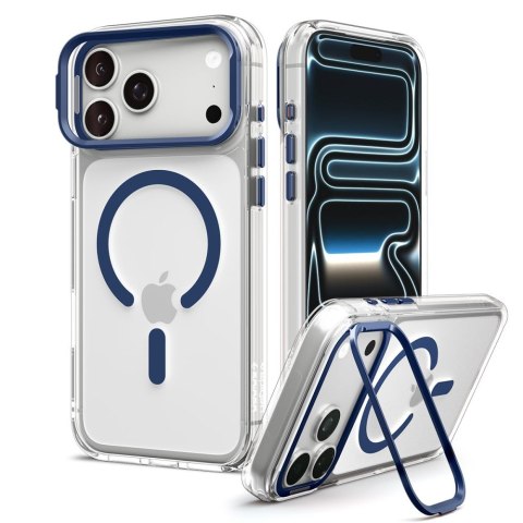 SPIGEN ULTRA HYBRID OPTIK S MAGSAFE IPHONE 17 PRO MAX / 18 PRO MAX CLEAR/DEEP BLUE