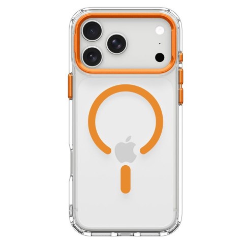SPIGEN ULTRA HYBRID OPTIK S MAGSAFE IPHONE 17 PRO MAX / 18 PRO MAX CLEAR/ORANGE