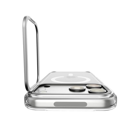 SPIGEN ULTRA HYBRID OPTIK S MAGSAFE IPHONE 17 PRO MAX / 18 PRO MAX CLEAR/SILVER