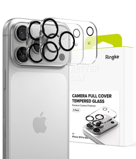 OSŁONA APARATU RINGKE CAMERA FULL COVER 2-PACK IPHONE 18 PRO MAX BLACK