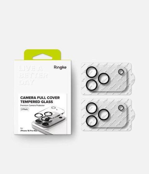 OSŁONA APARATU RINGKE CAMERA FULL COVER 2-PACK IPHONE 18 PRO MAX BLACK