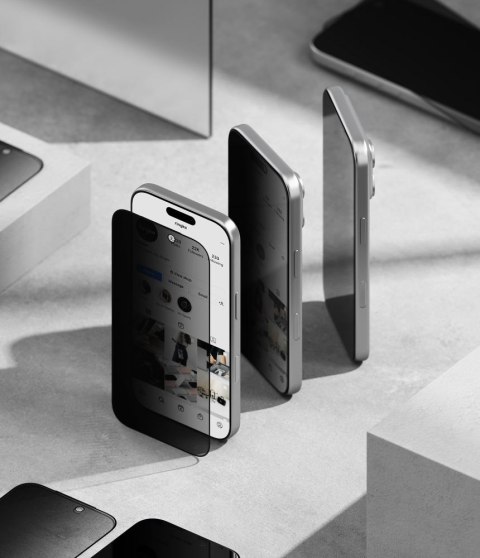 SZKŁO PRYWATYZUJĄCE RINGKE EASY SLIDE 2-PACK IPHONE 18 PRO MAX PRIVACY