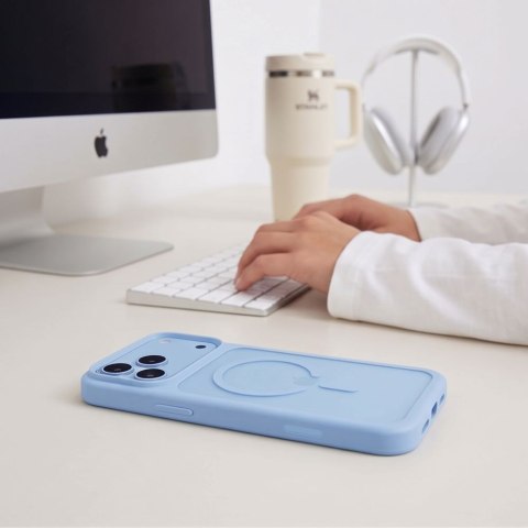 TECH-PROTECT MAGMAT MAGSAFE CC IPHONE 17 PRO / 18 PRO MATTE LIGHT BLUE
