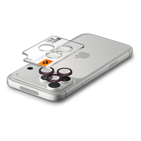 OSŁONA APARATU SPIGEN OPTIK PRO GLAS.TR EZ FIT CAMERA PROTECTOR 2-PACK IPHONE 18 PRO / 18 PRO MAX BURGUNDY