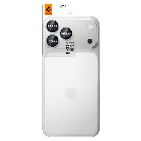 OSŁONA APARATU SPIGEN OPTIK PRO GLAS.TR EZ FIT CAMERA PROTECTOR 2-PACK IPHONE 18 PRO / 18 PRO MAX LIGHT BLUE