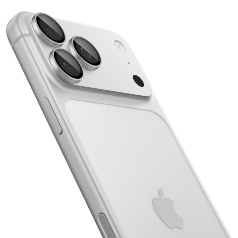 OSŁONA APARATU SPIGEN OPTIK PRO GLAS.TR EZ FIT CAMERA PROTECTOR 2-PACK IPHONE 18 PRO / 18 PRO MAX SILVER
