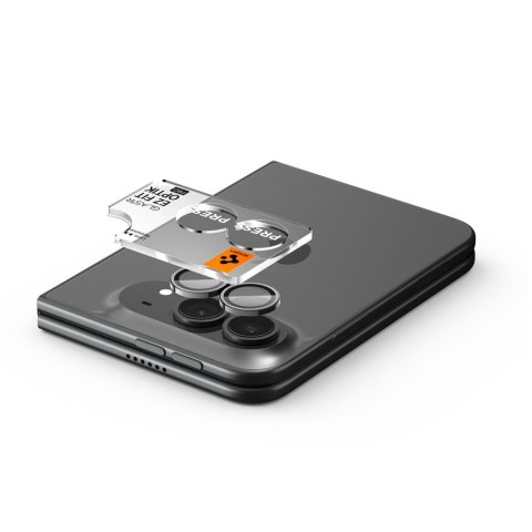 OSŁONA APARATU SPIGEN OPTIK PRO GLAS.TR EZ FIT CAMERA PROTECTOR 2-PACK IPHONE DUO STAR WHITE