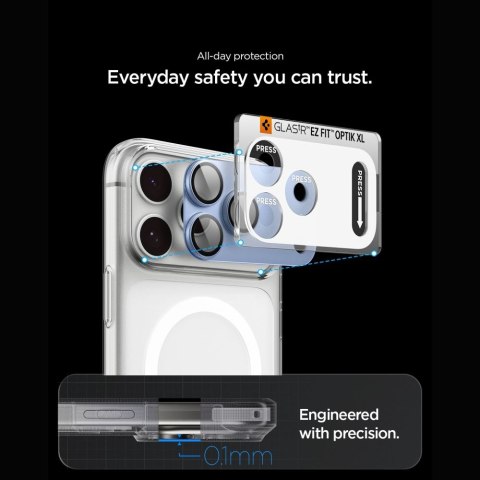OSŁONA APARATU SPIGEN OPTIK PRO XL GLAS.TR EZ FIT CAMERA PROTECTOR IPHONE 18 PRO MAX LIGHT BLUE