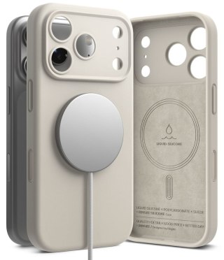 RINGKE SILICONE MAGNETIC MAGSAFE IPHONE 18 PRO STONE