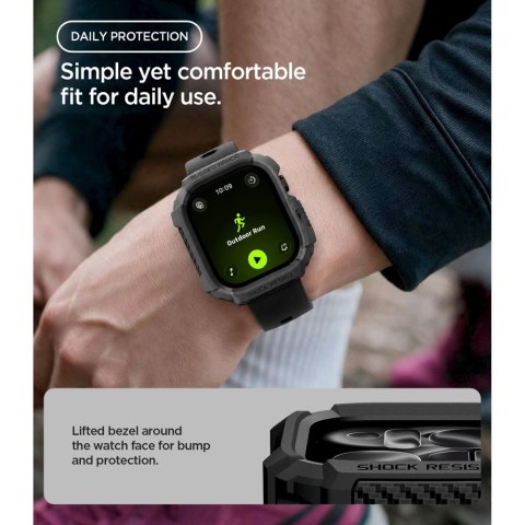 SPIGEN RUGGED ARMOR APPLE WATCH 12 (42 MM) MATTE BLACK