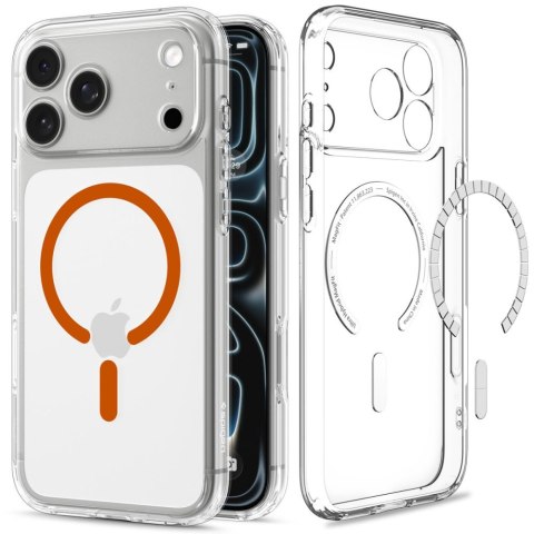 SPIGEN ULTRA HYBRID MAGSAFE IPHONE 17 PRO MAX / 18 PRO MAX CLEAR/ORANGE