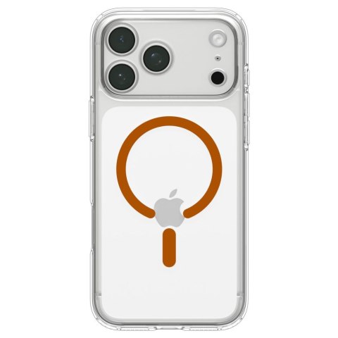 SPIGEN ULTRA HYBRID MAGSAFE IPHONE 17 PRO MAX / 18 PRO MAX CLEAR/ORANGE