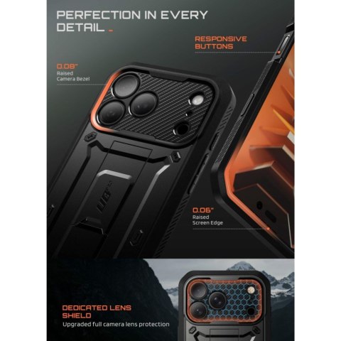 SUPCASE UNICORN BEETLE PRO IPHONE 17 PRO / 18 PRO BLACK