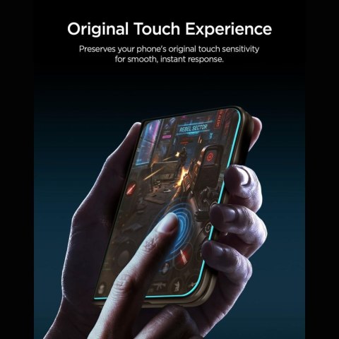 SZKŁO HARTOWANE SPIGEN GLAS.TR EZ FIT PRO HD AC IPHONE DUO CLEAR