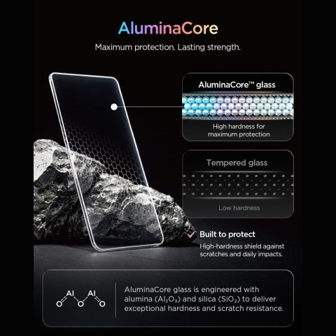 SZKŁO HARTOWANE SPIGEN GLAS.TR EZ FIT PRO HD AC IPHONE DUO CLEAR