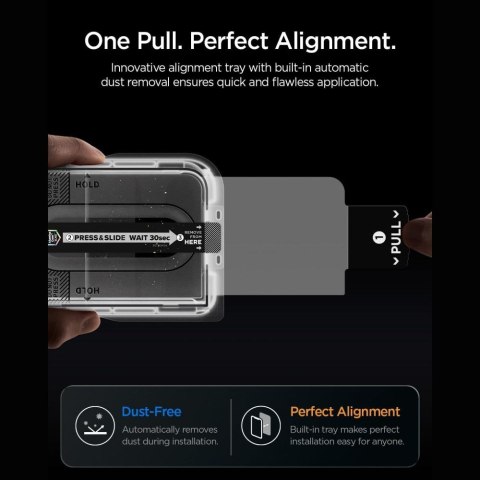 SZKŁO HARTOWANE SPIGEN GLAS.TR EZ FIT PRO HD AC IPHONE DUO CLEAR