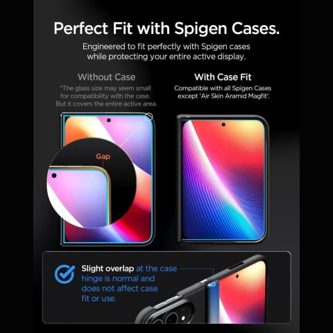 SZKŁO HARTOWANE SPIGEN GLAS.TR EZ FIT PRO HD AC IPHONE DUO CLEAR