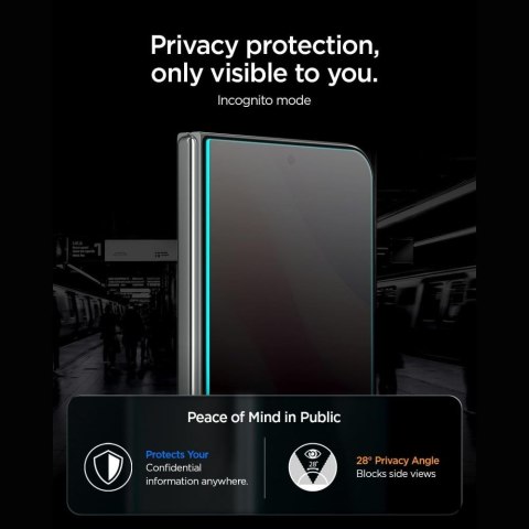 SZKŁO PRYWATYZUJĄCE SPIGEN GLAS.TR EZ FIT PRO AC IPHONE DUO PRIVACY