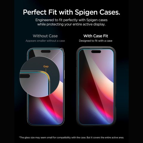 SZKŁO PRYWATYZUJĄCE SPIGEN GLAS.TR EZ FIT PRO HD AC 2-PACK IPHONE 18 PRO MAX PRIVACY