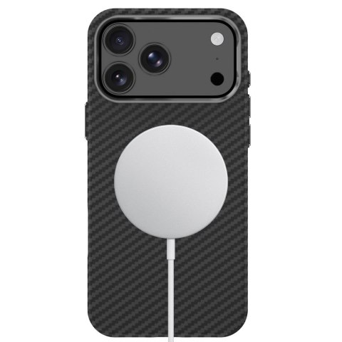 TECH-PROTECT ION CARBON MAGSAFE IPHONE 17 PRO MAX / 18 PRO MAX BLACK/SILVER