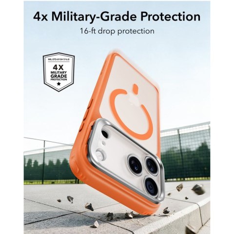 ESR CLASSIC HYBRID KICKSTAND MAGSAFE IPHONE 17 PRO / 18 PRO FROSTED ORANGE