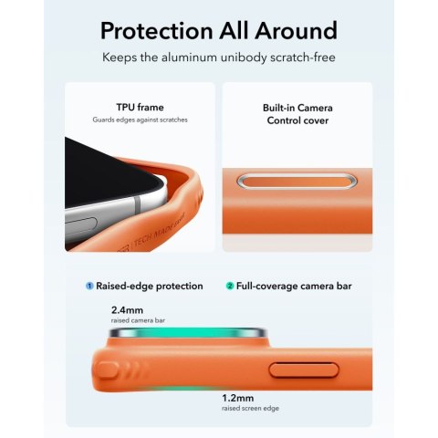 ESR CLASSIC HYBRID KICKSTAND MAGSAFE IPHONE 17 PRO / 18 PRO FROSTED ORANGE