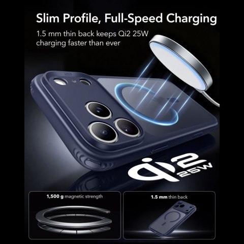 ESR CLASSIC HYBRID MAGSAFE IPHONE 17 PRO / 18 PRO FROSTED BLUE