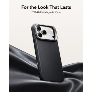 ESR LEATHER KICKSTAND MAGSAFE IPHONE 17 PRO / 18 PRO BLACK