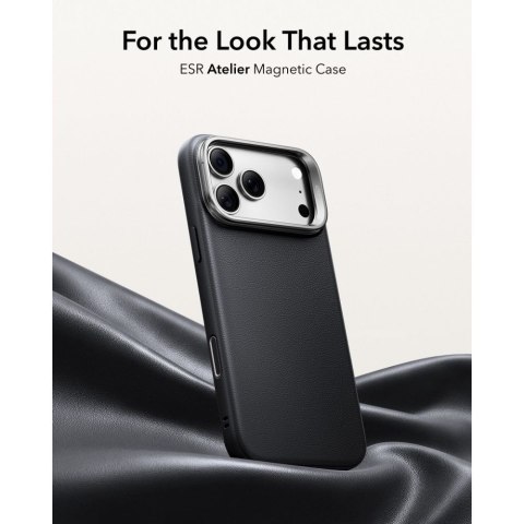 ESR LEATHER KICKSTAND MAGSAFE IPHONE 17 PRO / 18 PRO BLACK