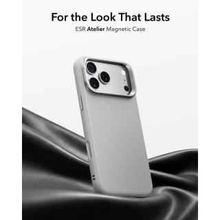 ESR LEATHER KICKSTAND MAGSAFE IPHONE 17 PRO / 18 PRO GREY