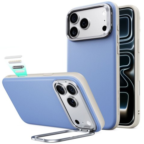 ESR LEATHER KICKSTAND MAGSAFE IPHONE 17 PRO / 18 PRO LIGHT BLUE