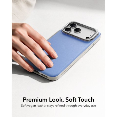 ESR LEATHER KICKSTAND MAGSAFE IPHONE 17 PRO / 18 PRO LIGHT BLUE