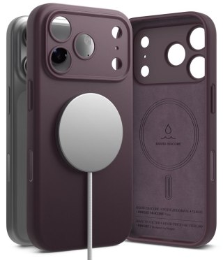 RINGKE SILICONE MAGNETIC MAGSAFE IPHONE 18 PRO BURGUNDY