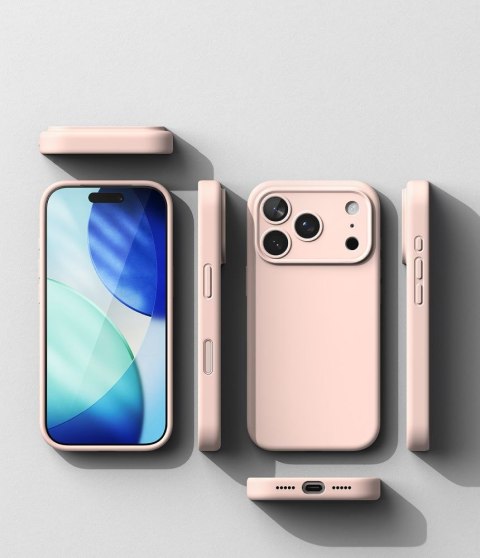 RINGKE SILICONE MAGNETIC MAGSAFE IPHONE 18 PRO PINK SAND