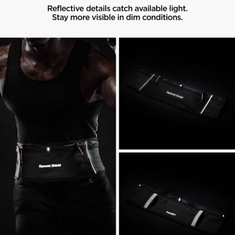SPIGEN A712 DYNAMIC SHIELD WAIST (M) BLACK