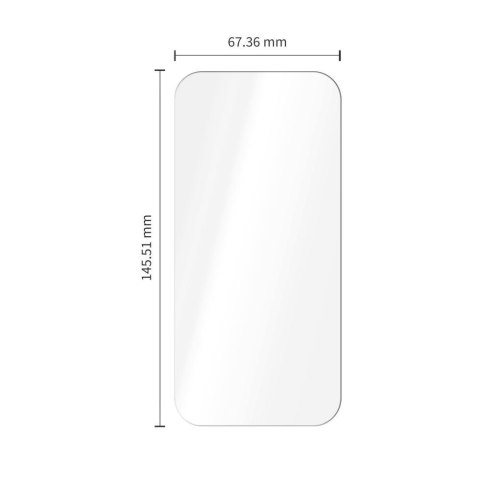 SZKŁO HARTOWANE TECH-PROTECT ONETOUCH SET+ 2-PACK IPHONE 17 PRO / 18 PRO CLEAR