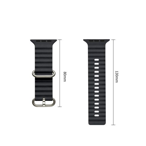 TECH-PROTECT ICONBAND PRO APPLE WATCH 8 / 9 / 10 / 11 / 12 / SE / ULTRA (44 / 45 / 46 / 49 MM) CHARCOAL GREY