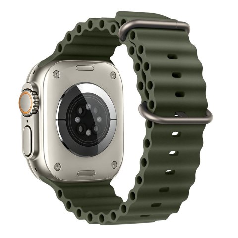 TECH-PROTECT ICONBAND PRO APPLE WATCH 8 / 9 / 10 / 11 / 12 / SE / ULTRA (44 / 45 / 46 / 49 MM) MILITARY GREEN