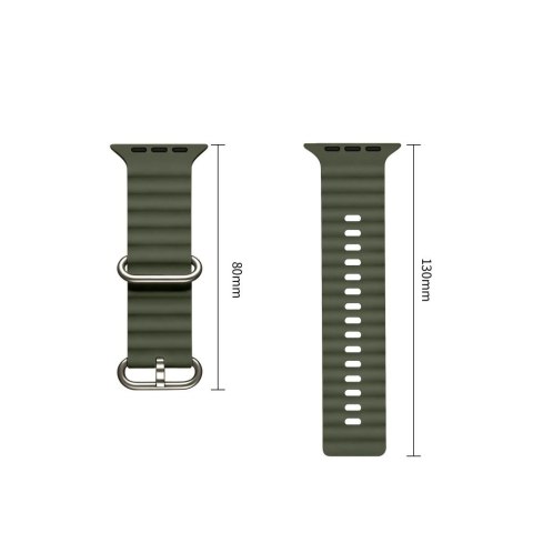 TECH-PROTECT ICONBAND PRO APPLE WATCH 8 / 9 / 10 / 11 / 12 / SE / ULTRA (44 / 45 / 46 / 49 MM) MILITARY GREEN