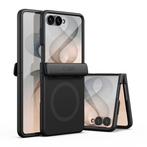 TECH-PROTECT KEVLAR AURA MAGSAFE GALAXY Z FLIP 8 BLACK