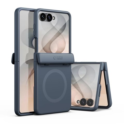 TECH-PROTECT KEVLAR AURA MAGSAFE GALAXY Z FLIP 8 NAVY BLUE