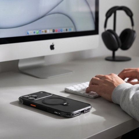 TECH-PROTECT MAGAIR STAND MAGSAFE CC IPHONE 17 PRO / 18 PRO MATTE BLACK