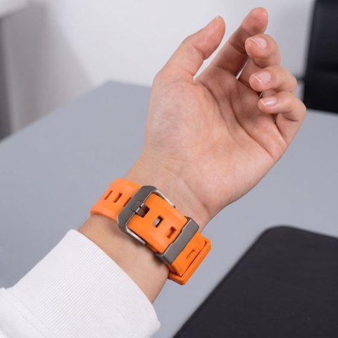 TECH-PROTECT MOTION APPLE WATCH 8 / 9 / 10 / 11 / 12 / SE / ULTRA (44 / 45 / 46 / 49 MM) SIGNAL ORANGE