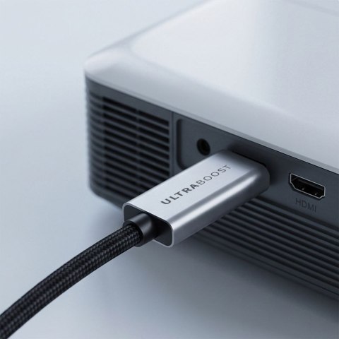 TECH-PROTECT ULTRABOOST CABLE USB-C TO HDMI 2.1 8K 60HZ 300CM IRON GREY