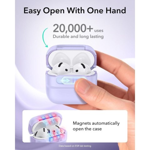 ESR PULSE HALOLOCK MAGSAFE APPLE AIRPODS 4 / 5 LAVENDER