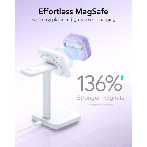 ESR PULSE HALOLOCK MAGSAFE APPLE AIRPODS 4 / 5 LAVENDER
