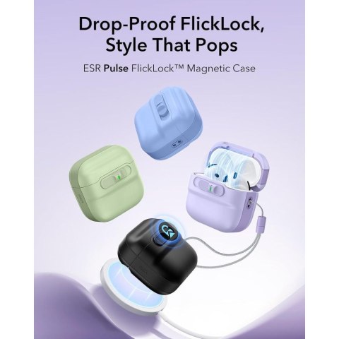 ESR PULSE HALOLOCK MAGSAFE APPLE AIRPODS 4 / 5 LAVENDER