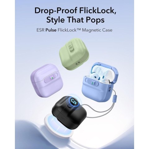 ESR PULSE HALOLOCK MAGSAFE APPLE AIRPODS 4 / 5 LIGHT BLUE